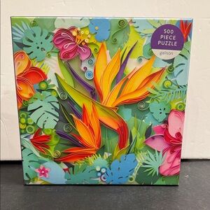 Galison Paper Paradise 500 Piece Puzzle SALE🔴3/$25🔴